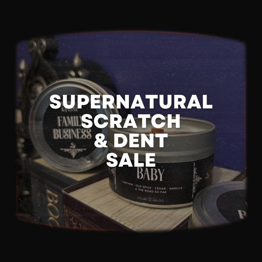 4oz Candle Supernatural Scratch & Dent Sale