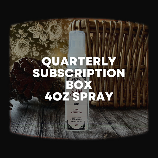 Quarterly Subscription: 4oz Sprays (US Only)