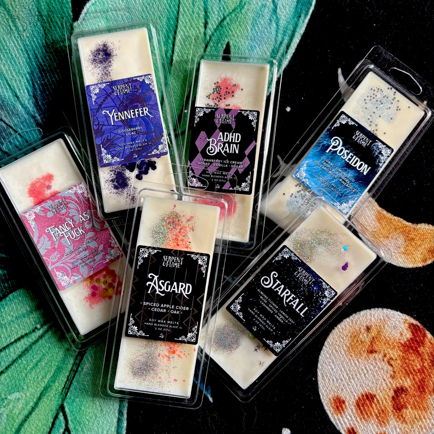 Apothecary Wax Melts, Lemongrass Sage