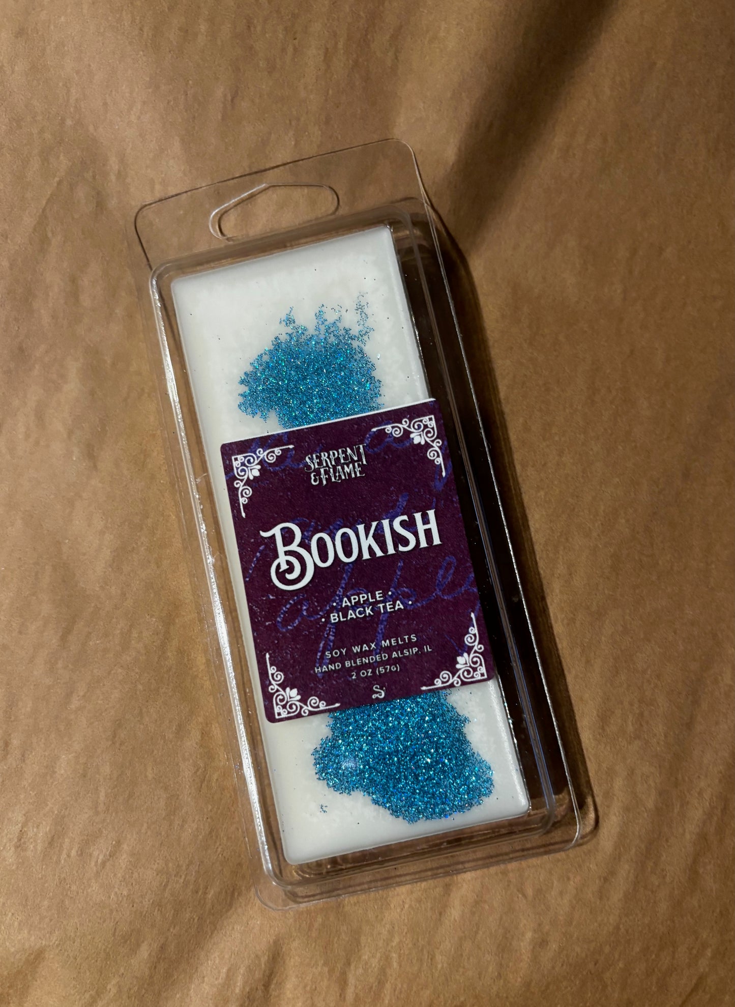 Bookish Wax Melts, Apple Black Tea