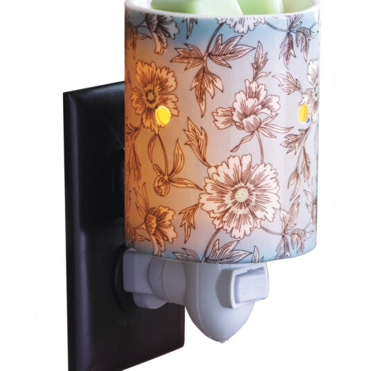 Floral Pluggable Fragrance Warmer