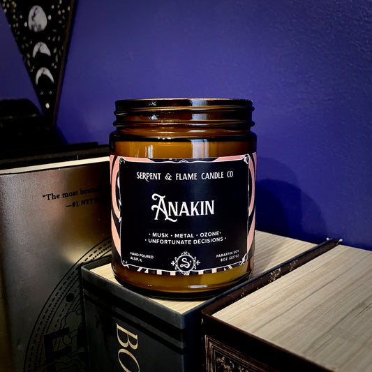 Anakin Candle, Metal Musk Ozone