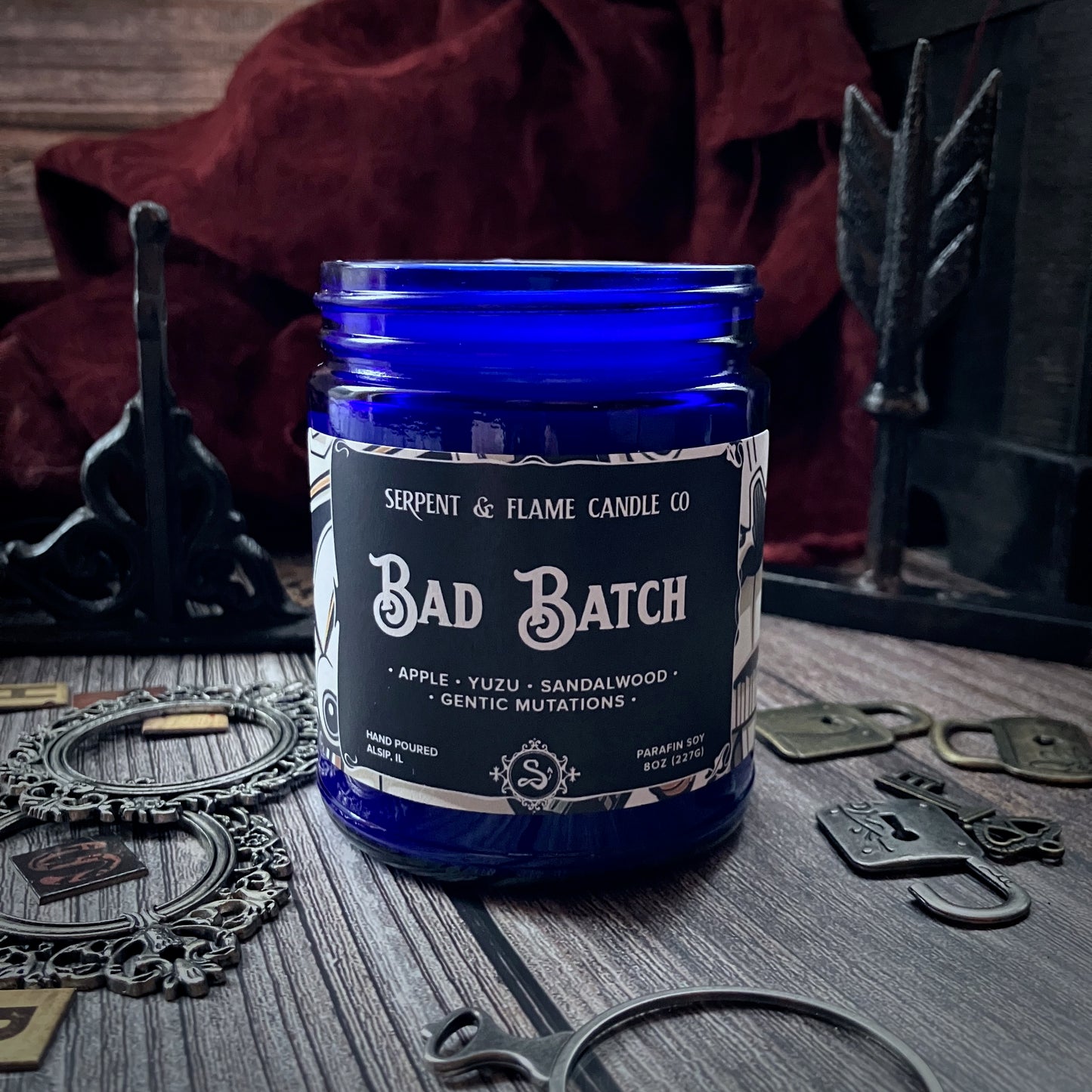 Bad Batch Candle, Yuzu Apple Sanadalwood