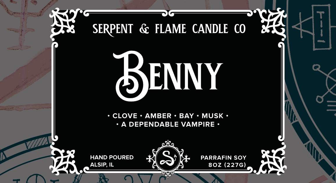 Benny Candle, Clove Amber Bay