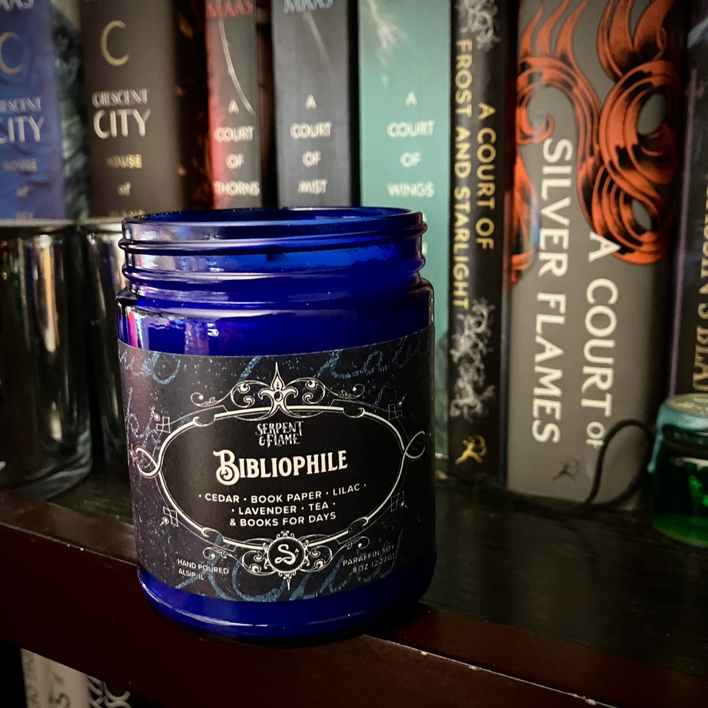 LAST RUN: Bibliophile Candle, Cedar Paper Tea