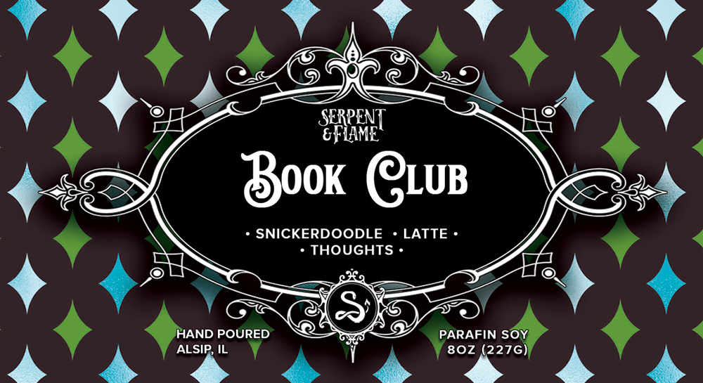 Book Club Candle, Snickerdoodle Latte
