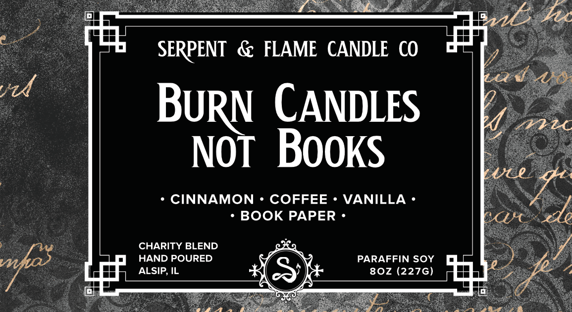 Burn Candles Not Books, Paper Coffee