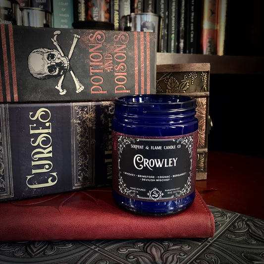 Crowley Candle, Whiskey Brimstone