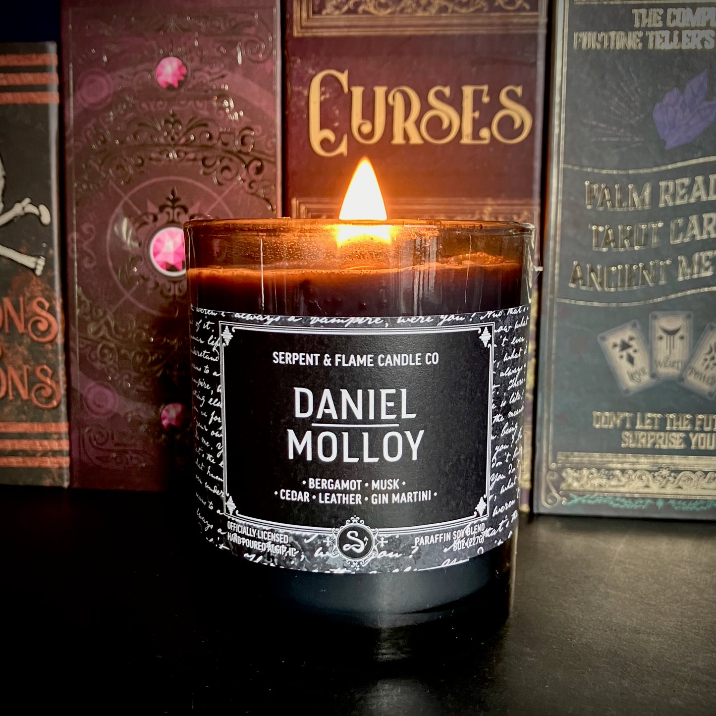 Daniel Molloy Candle, Bergamot Leather Gin