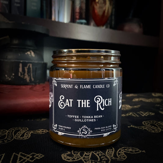 Eat the Rich Candle, Toffee Tonka Bean