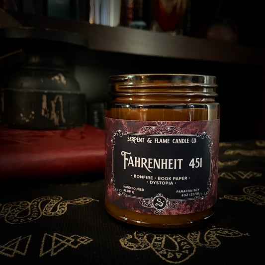 Fahrenheit 451, Bonfire Book Paper