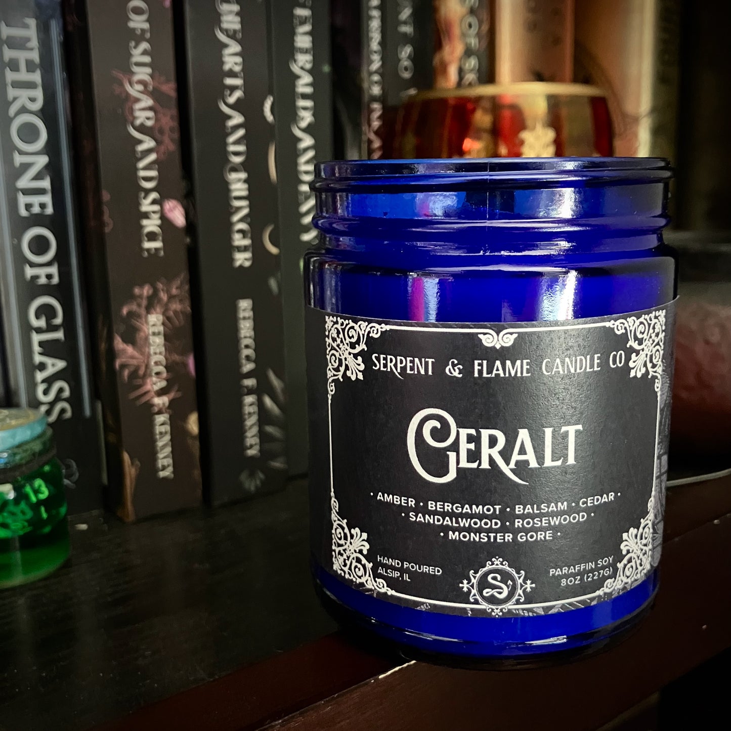 Geralt Candle, Amber Bergamot