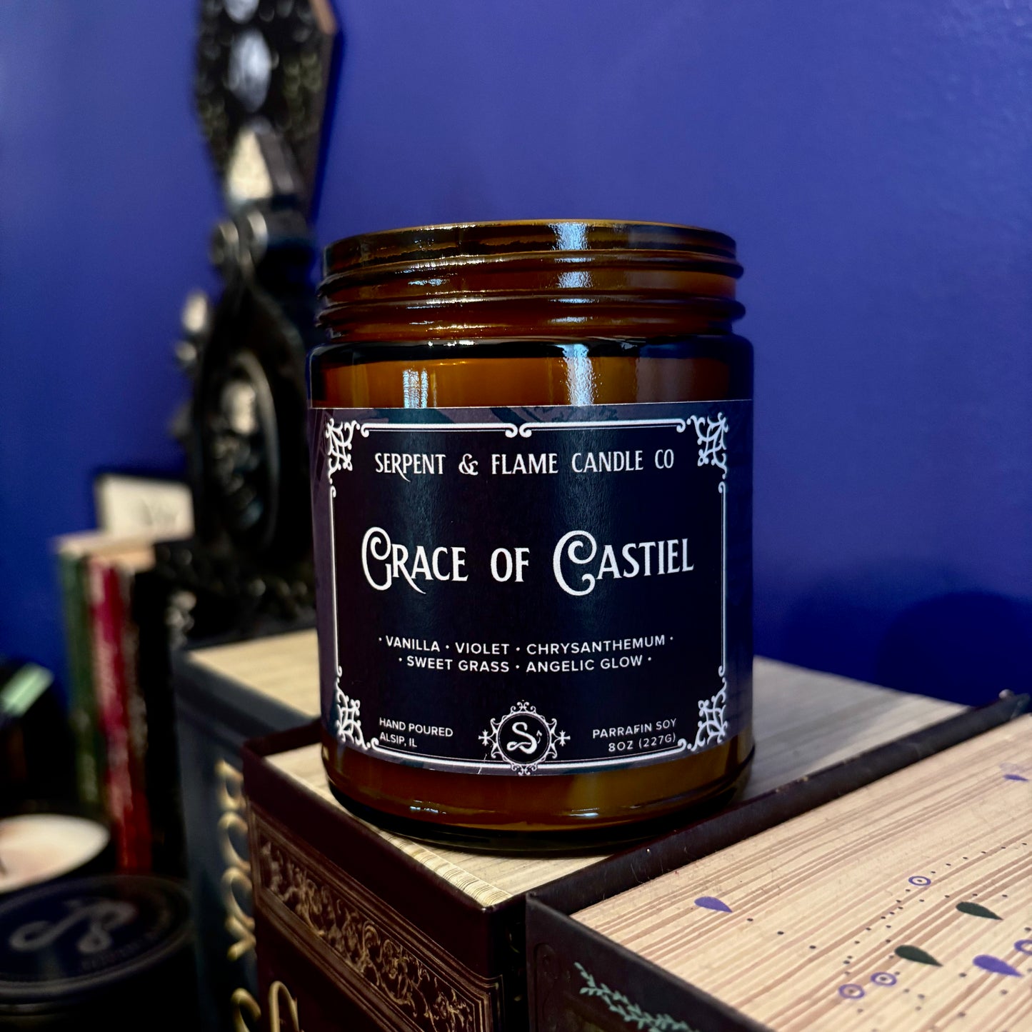 Grace of Castiel, Vanilla Violet Chrysanthemum