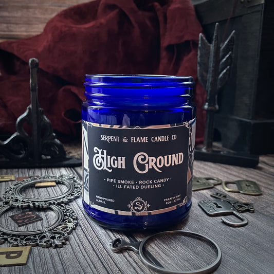 High Ground Candle, Pipe Smoke Rock Candy
