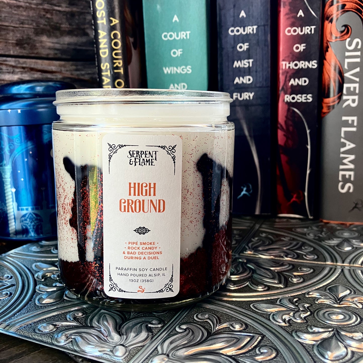 High Ground Candle, Pipe Smoke Rock Candy