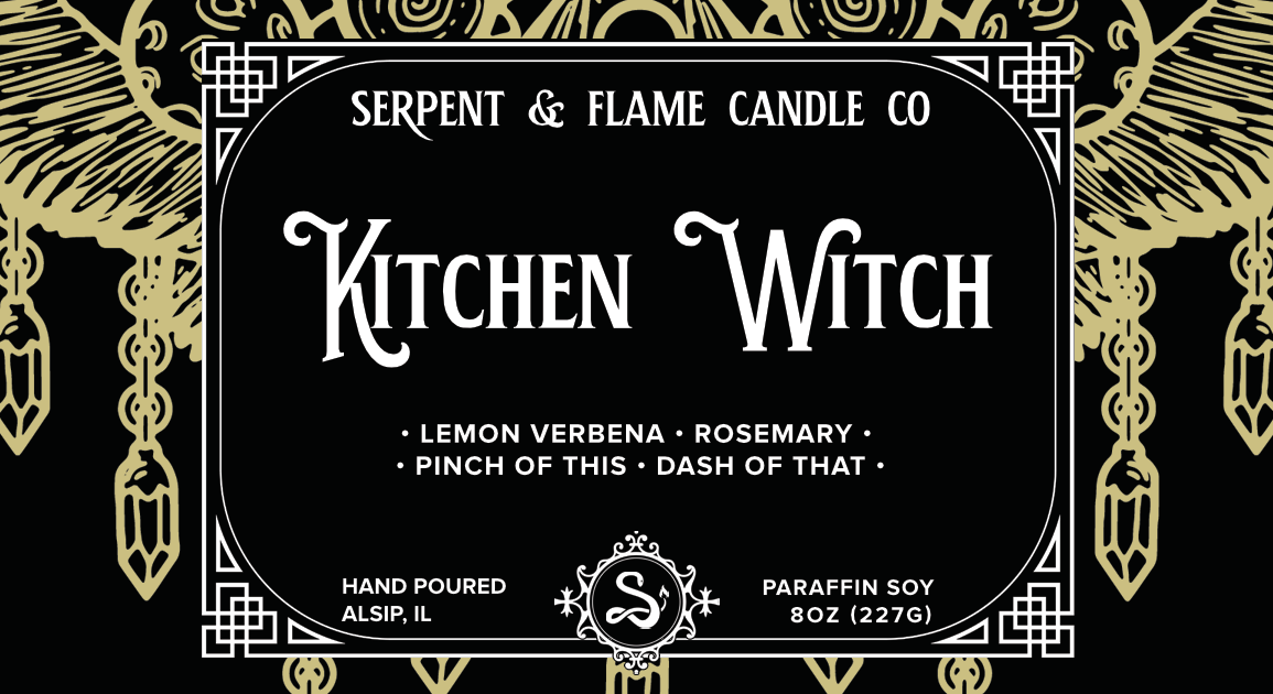 Kitchen Witch, Lemon Verbena Rosemary