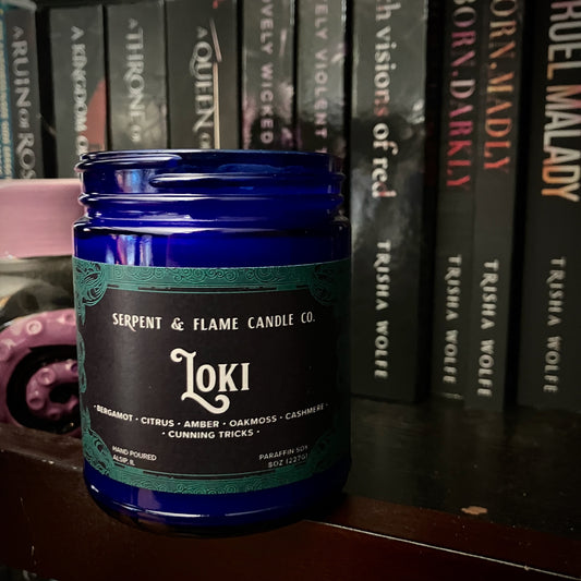 Loki Candle, Bergamot Citrus Cashmere