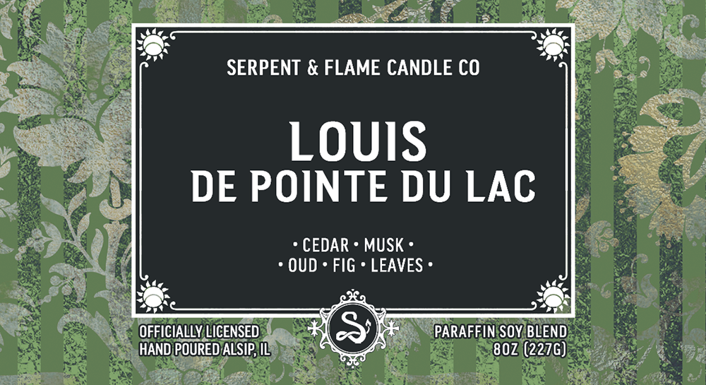 Louis De Pointe Du Lac Candle, Cedar Sandalwood