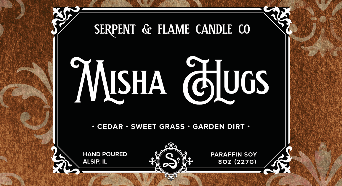Misha Hugs, Cedar Sweet Grass