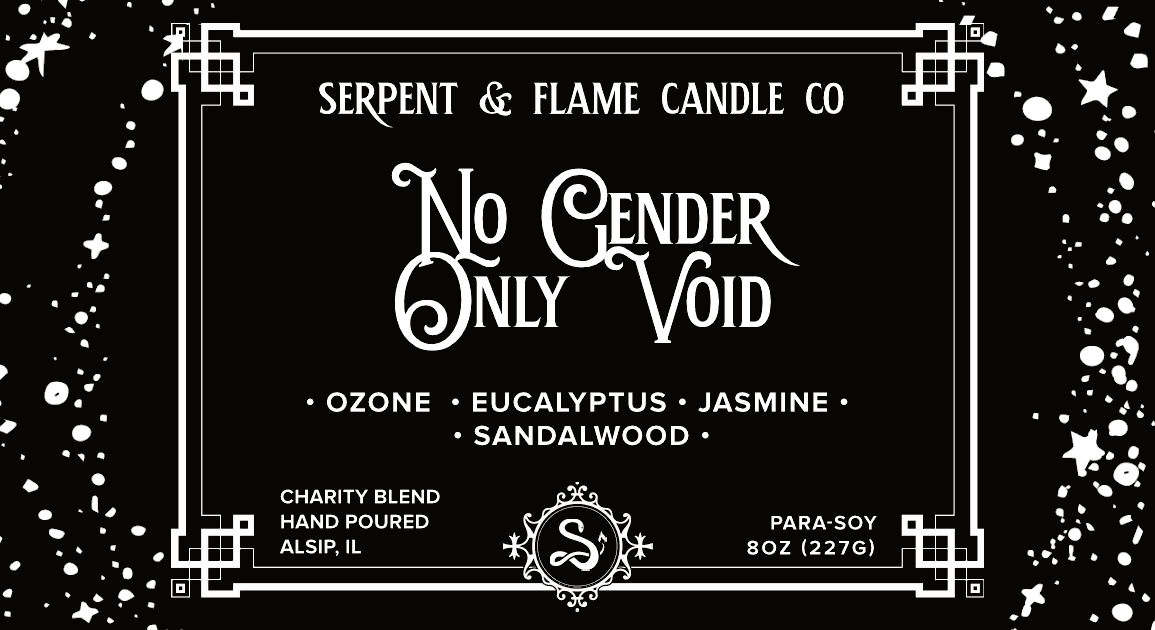 No Gender Only Void Candle, Ozone Eucalyptus