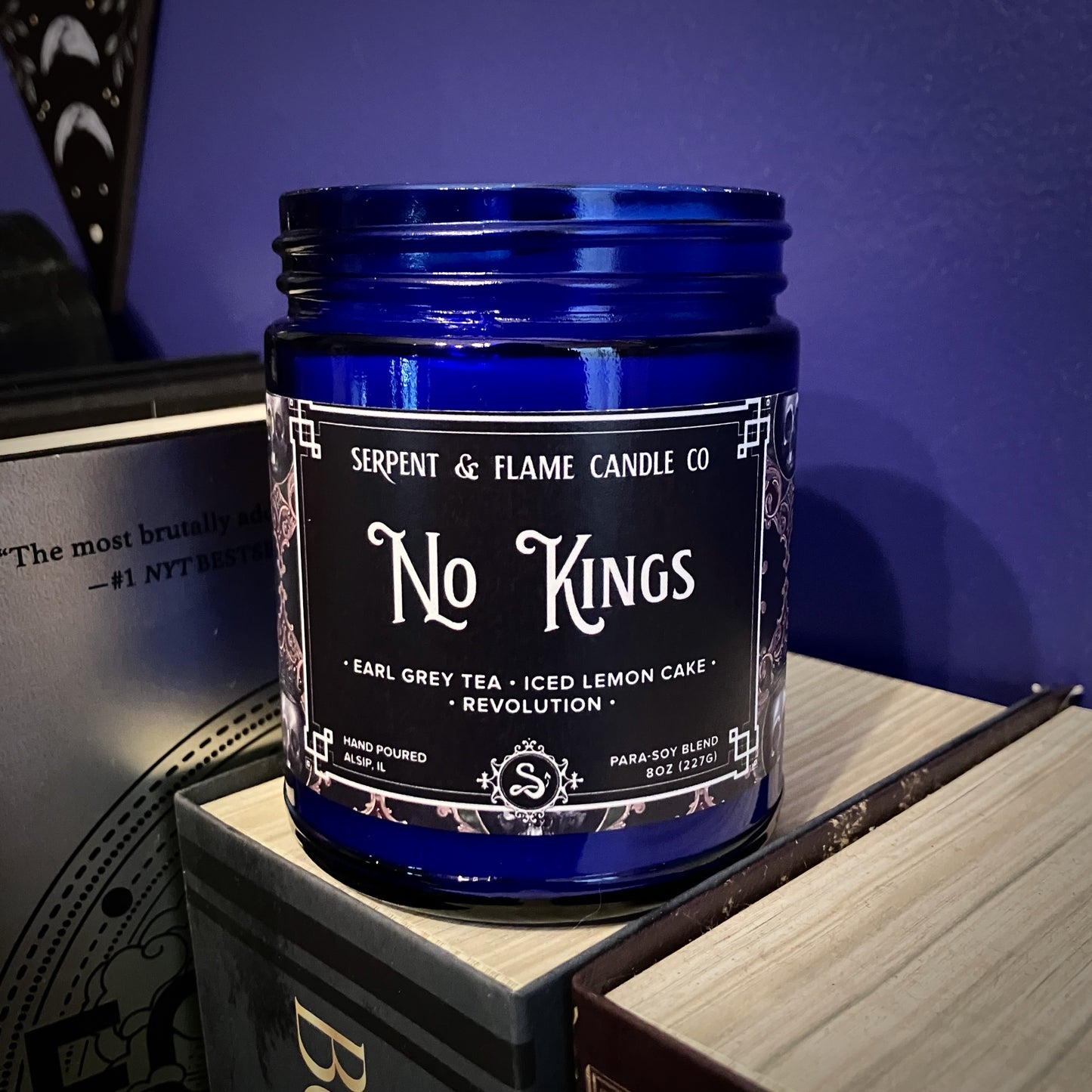 No Kings Candle, Earl Grey Tea Lemon Cake