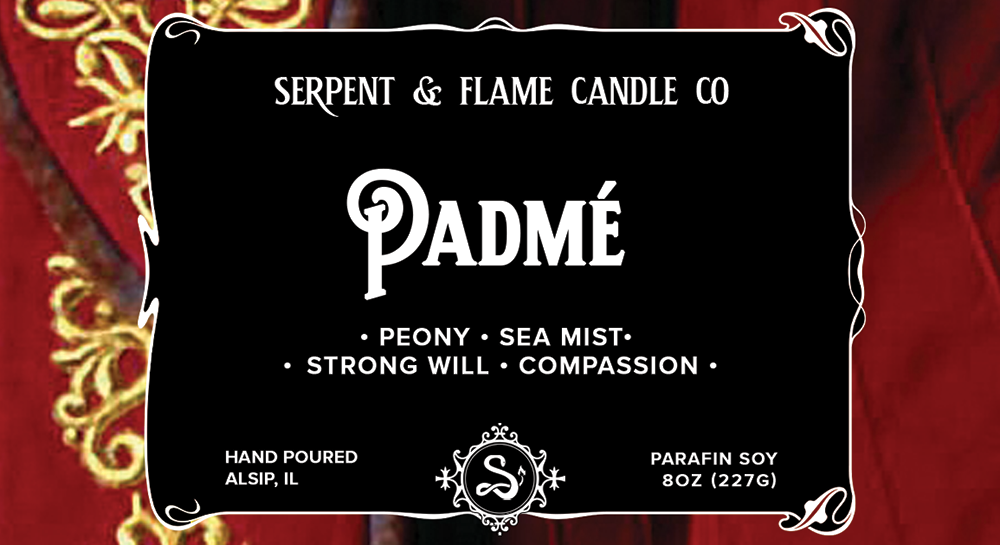 Padmé Candle, Peony Sea Mist