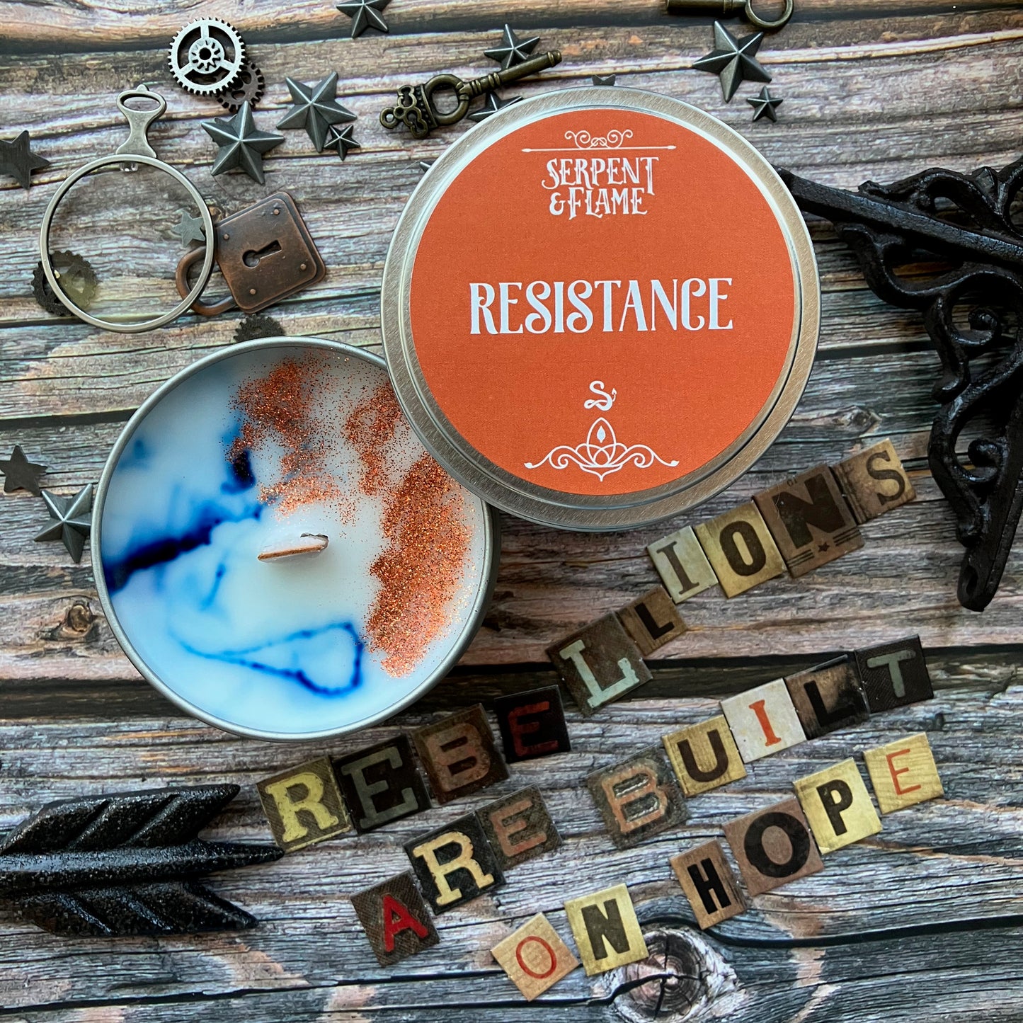 Resistance Candle, Raspberry Lemonade