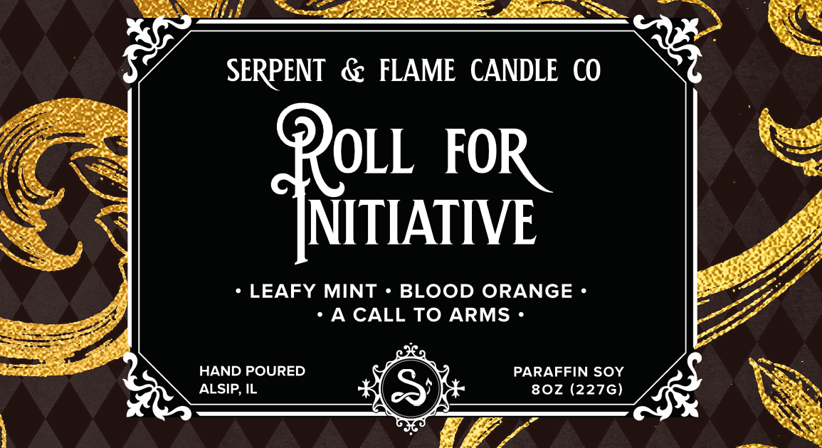 Roll for Initiative, Blood Orange Leafy Mint