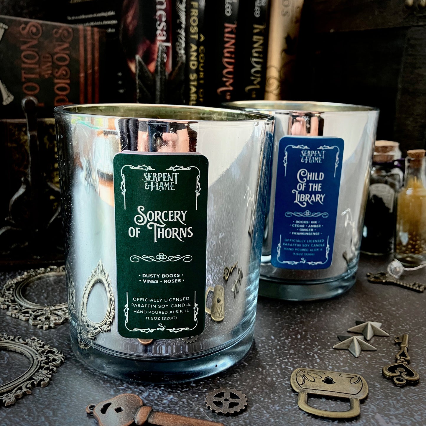 Sorcery of Thorns, Books Roses