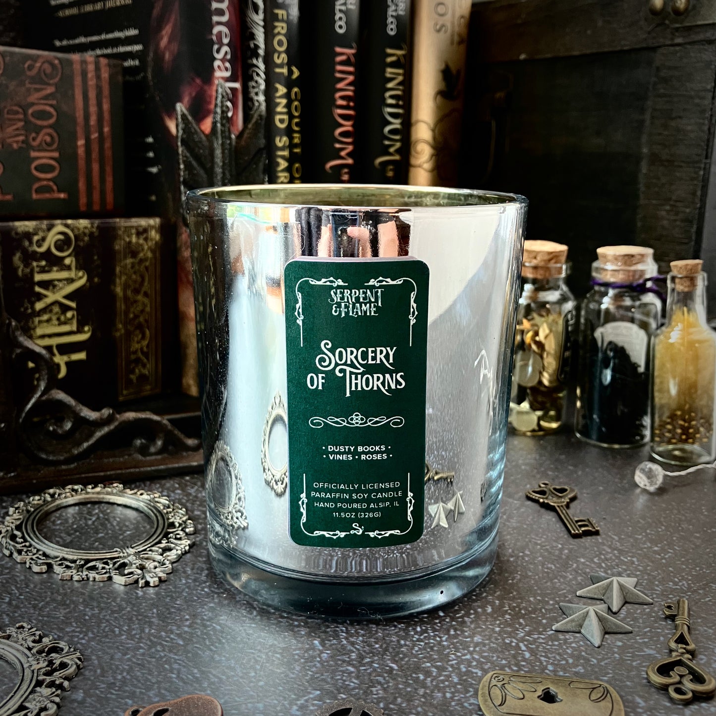 Sorcery of Thorns, Books Roses