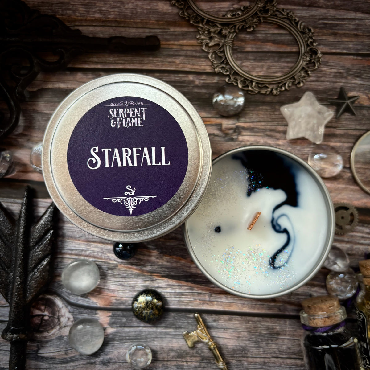 Starfall Candle, Spiced Vanilla Cashmere