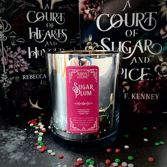 Sugar Plum Candle, Chocolate Mint