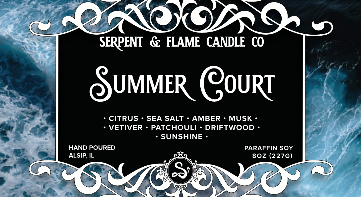 Summer Court, Citrus Sea Salt Amber