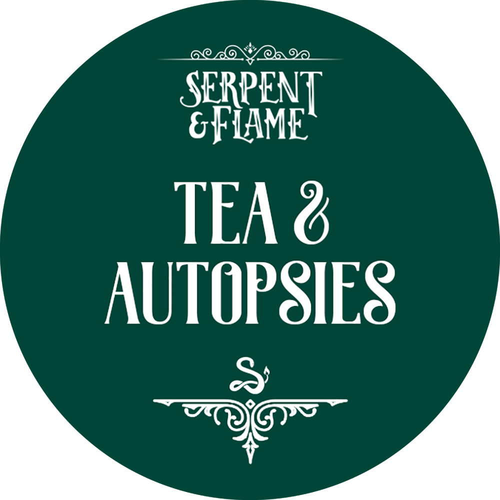 Tea and Autopsies Candle, Lemon Earl Grey Pine