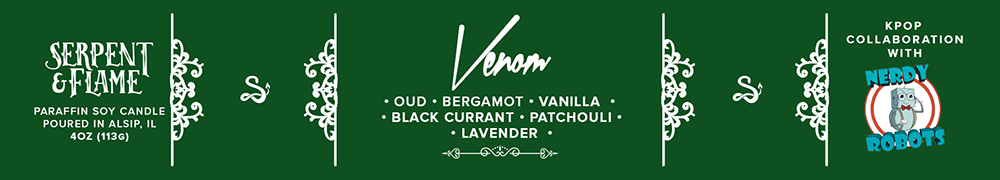 Venom, Oud Bergamot Black Currant