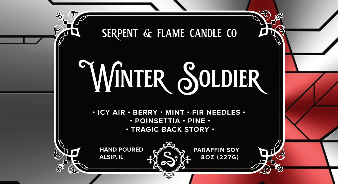 Winter Soldier Candle, Ozone Mint PIne