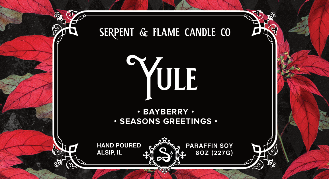 Yule Candle, Bayberry