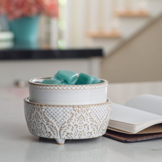 Vintage White 2-In-1 Classic Wax Warmer
