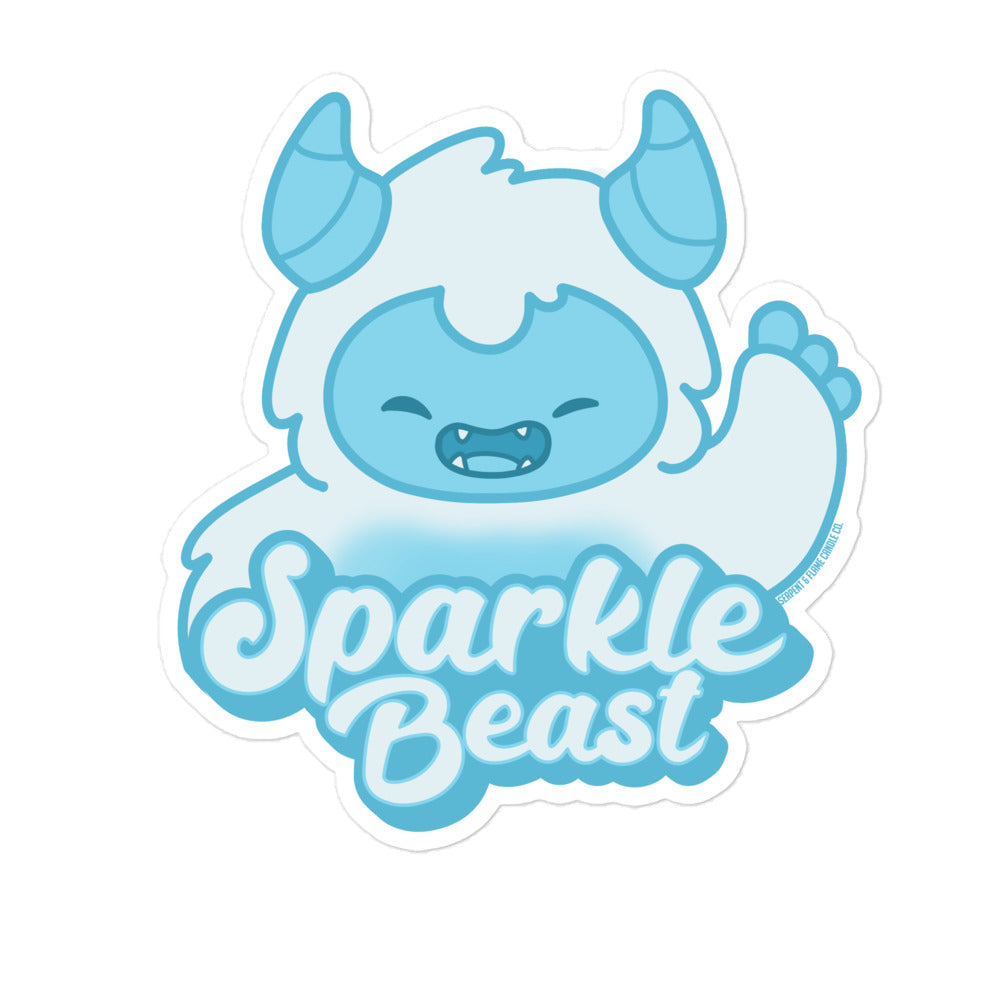 Sparkle Beast Bubble-free stickers