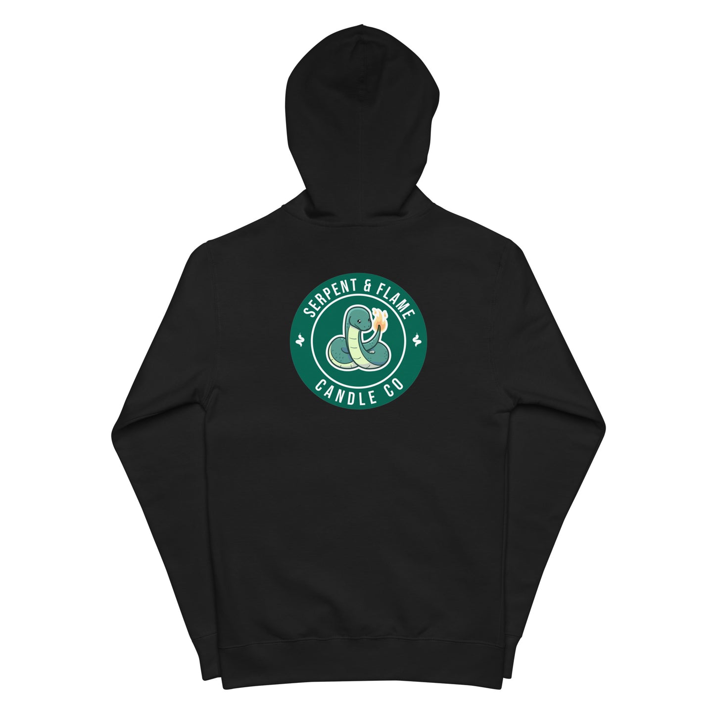 Effie Logo Unisex fleece zip up hoodie