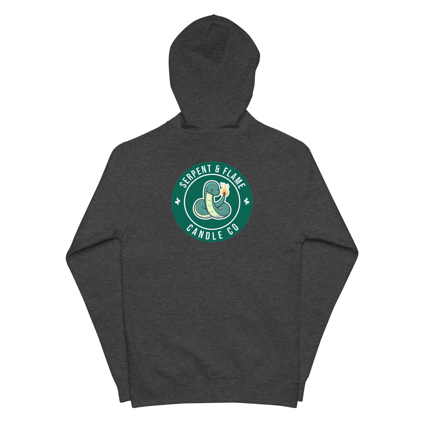 Effie Logo Unisex fleece zip up hoodie