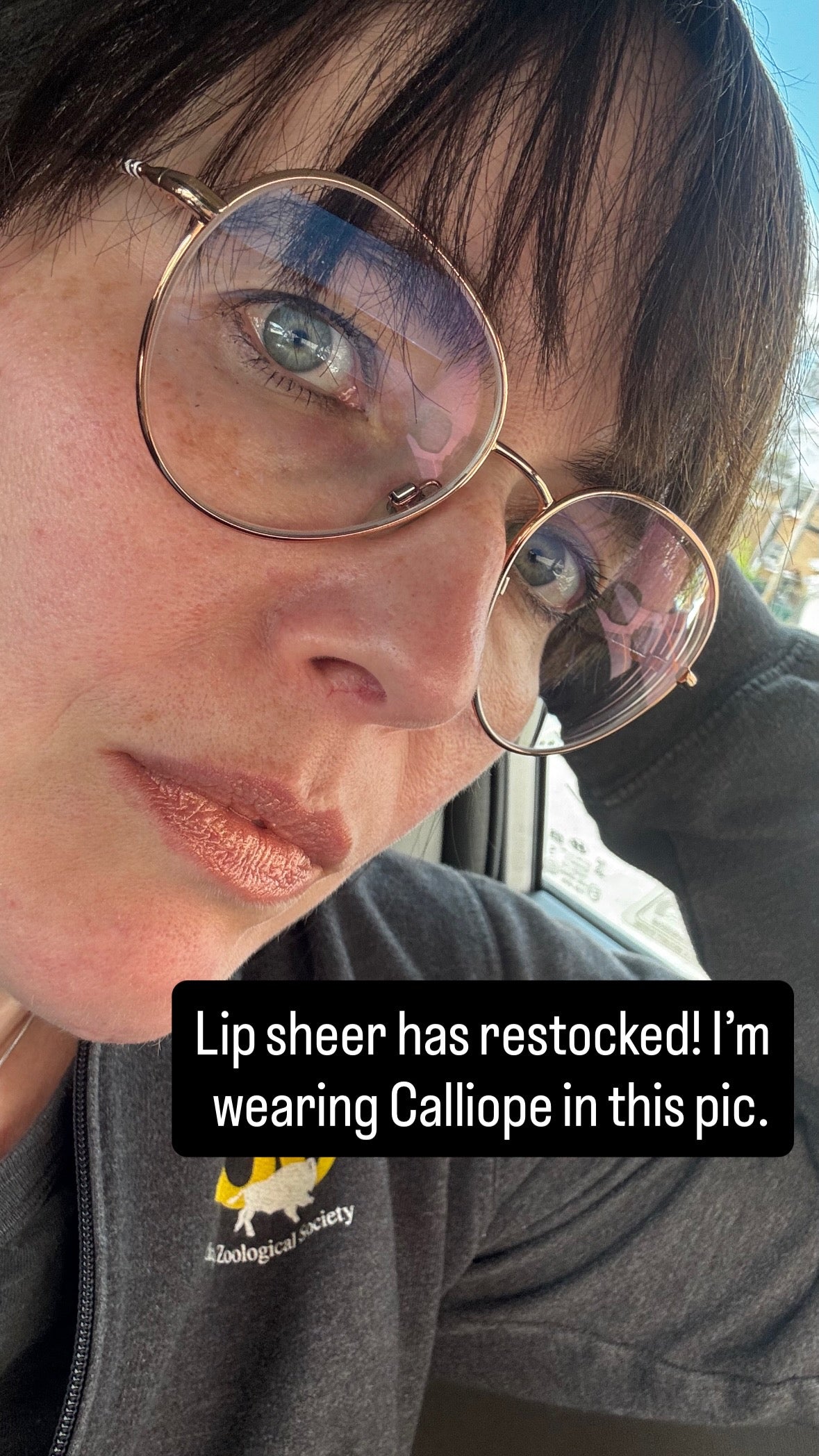 Calliope, Sunset Glow Lip Sheer