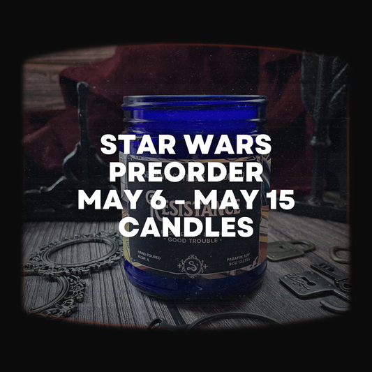 Star Wars Candle Preorder May 6 - 15