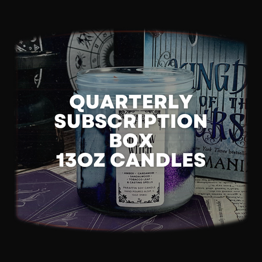 Quarterly Subscription: 13oz Candles (US Only)
