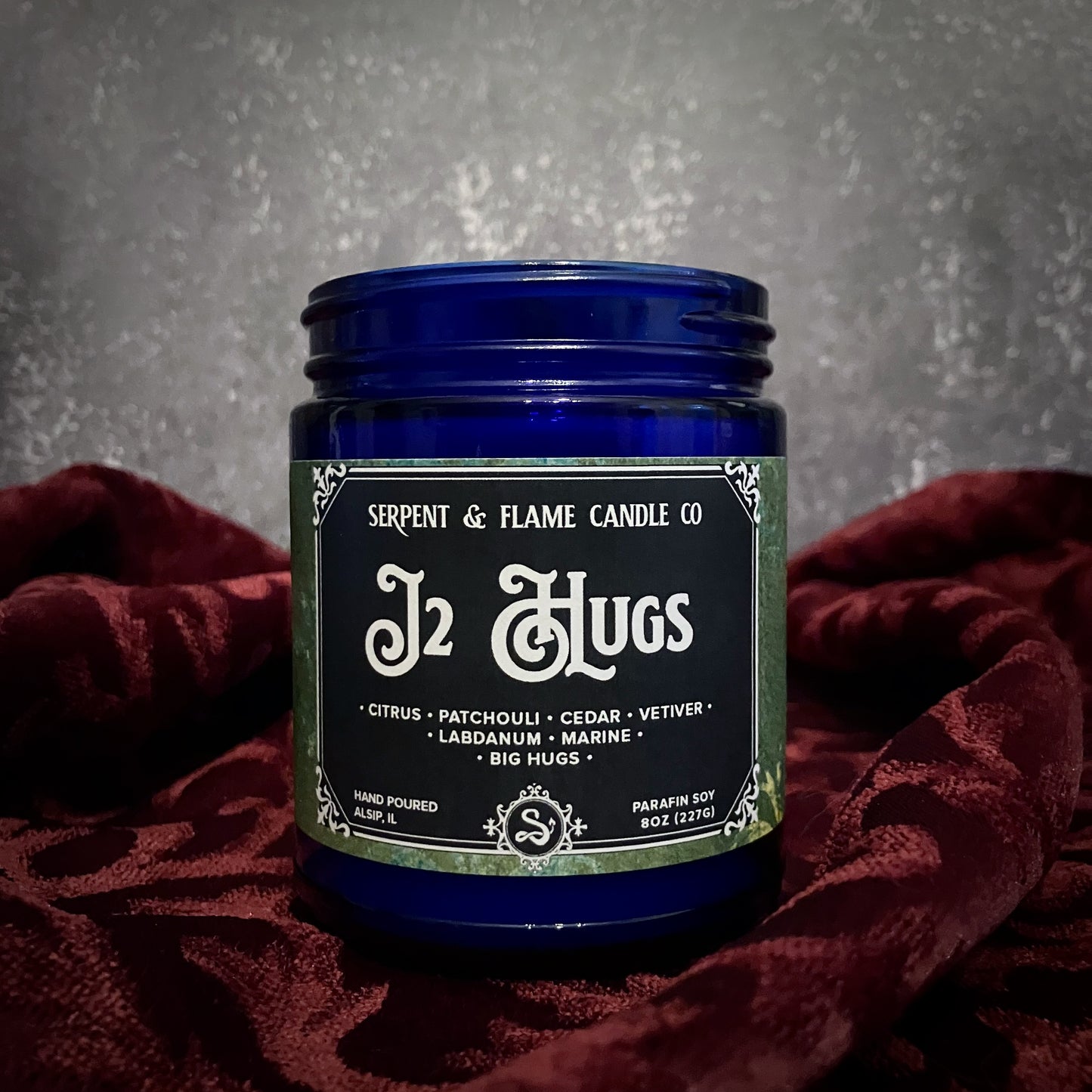 J2 Hugs, Citrus Vetiver Cedar