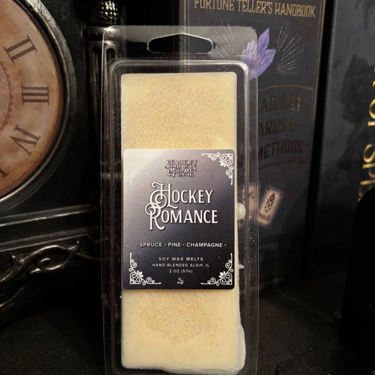 Hockey Romance Wax Melts, Pine Champagne