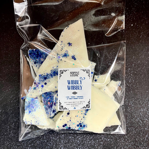 WIbbly Wobbly Wax Brittle, Citrus Gin Tonic