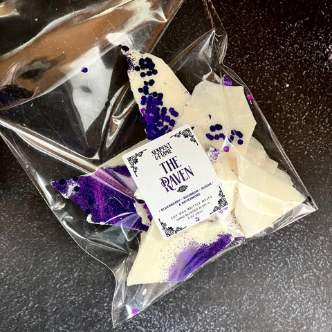 The Raven Wax Brittle, Elderberry Bourbon