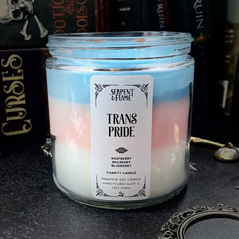 Trans Pride Candle, Pride Month