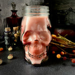 Skull Jar Candles (Ready to Ship)